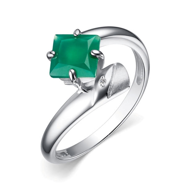 Кольцо из серебра 01-4034/БРАГ-00