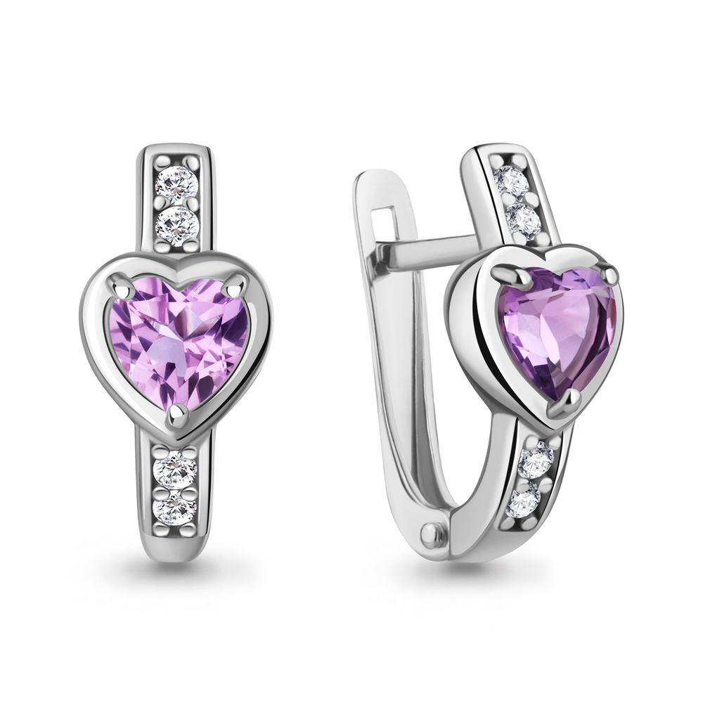 Серьги из серебра 40051304А