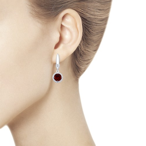 Серьги из серебра 92021877