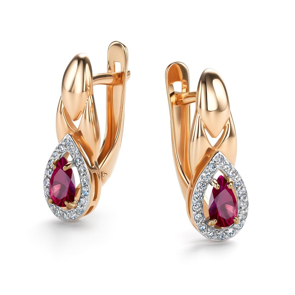 Серьги из золота 26434-103