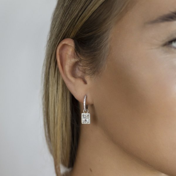 Серьги из серебра 2101497-00775