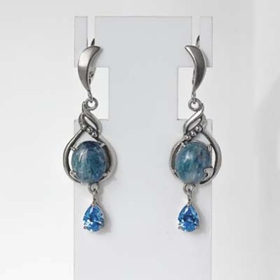 Серьги из серебра с1627