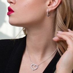 Серьги из серебра 0201503-00775