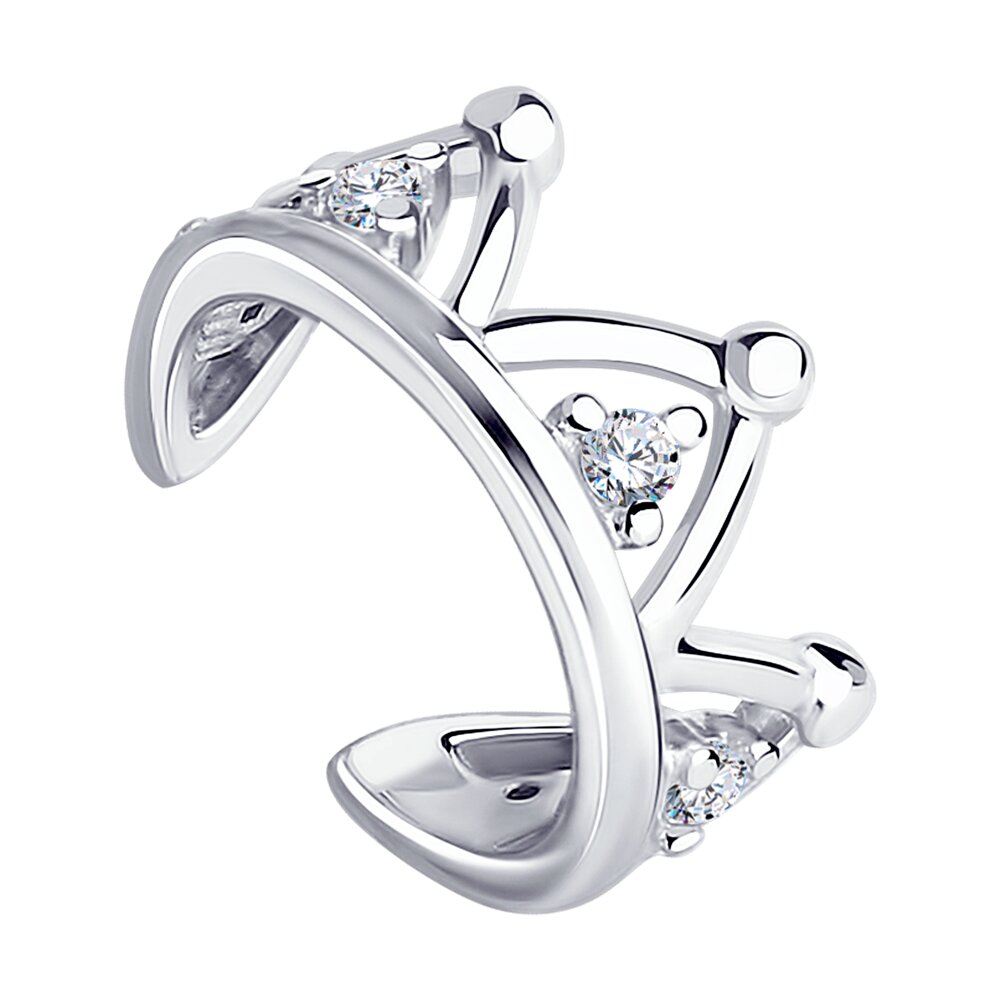 Серьга из серебра 94170181