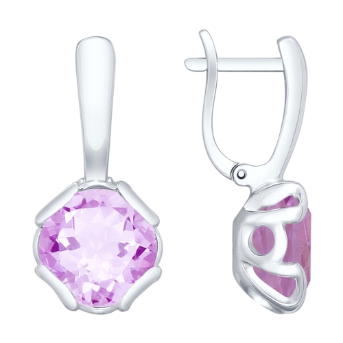 Серьги из серебра 92022018
