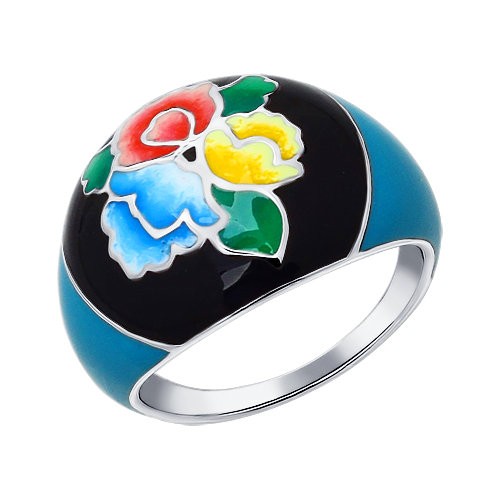 Кольцо из серебра 94011166