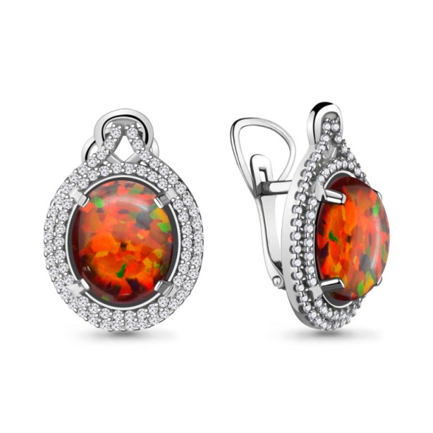 Серьги из серебра 4443487А