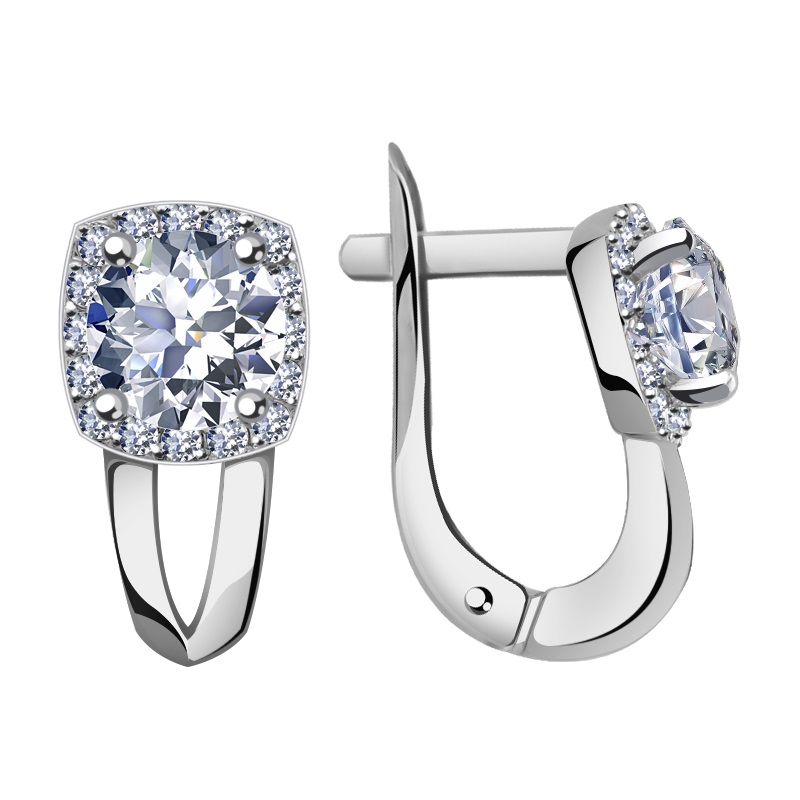 Серьги из золота кл2828а-62