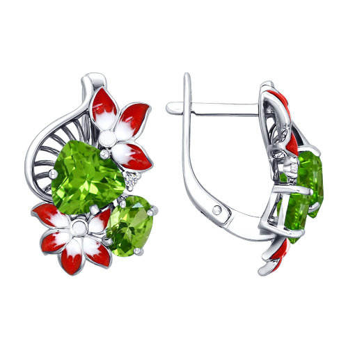 Серьги из серебра 92020533