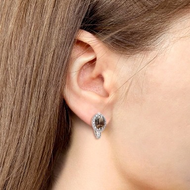 Серьги из серебра 4413701А