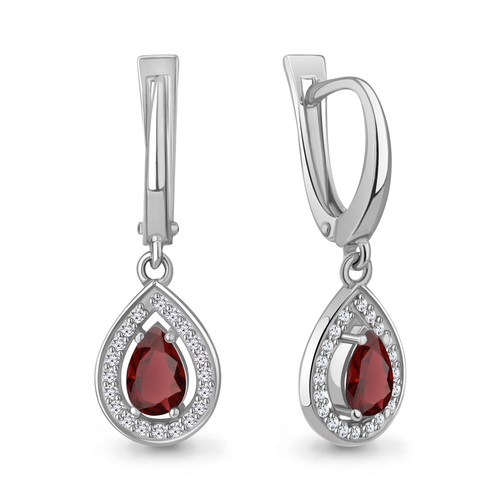 Серьги из серебра 4410203А