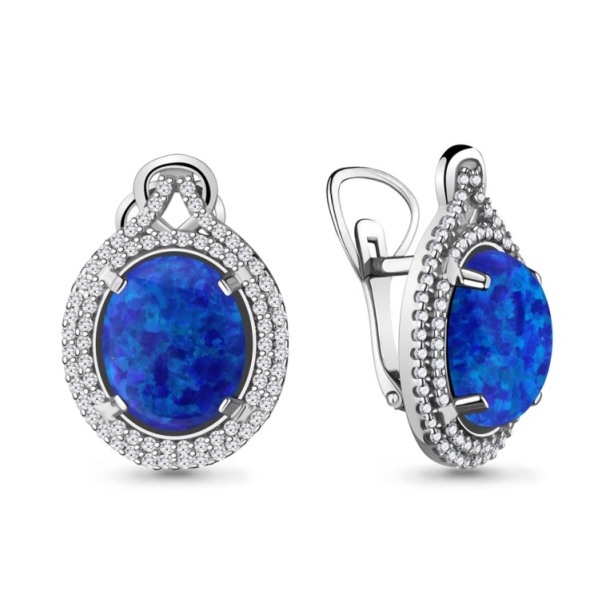 Серьги из серебра 4443495А