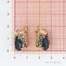 Серьги из золота кл3190а-58