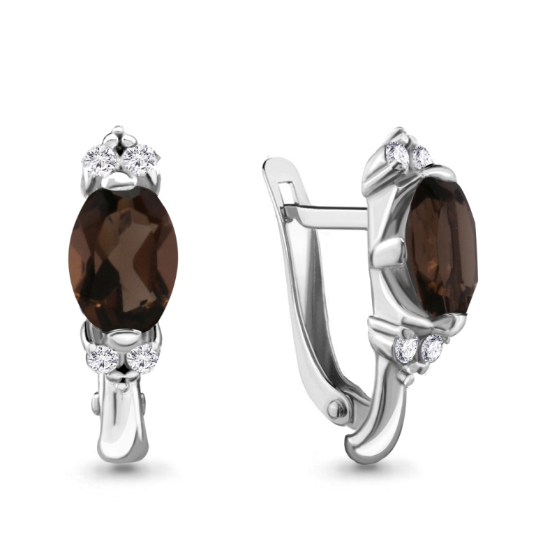Серьги из серебра 4414101А