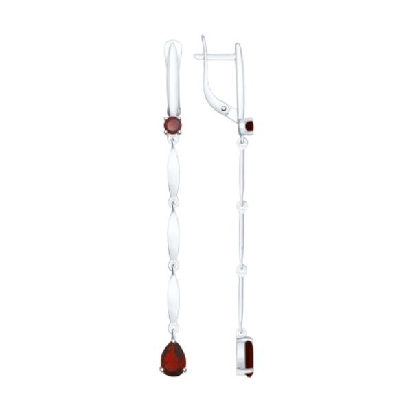 Серьги из серебра 92021764