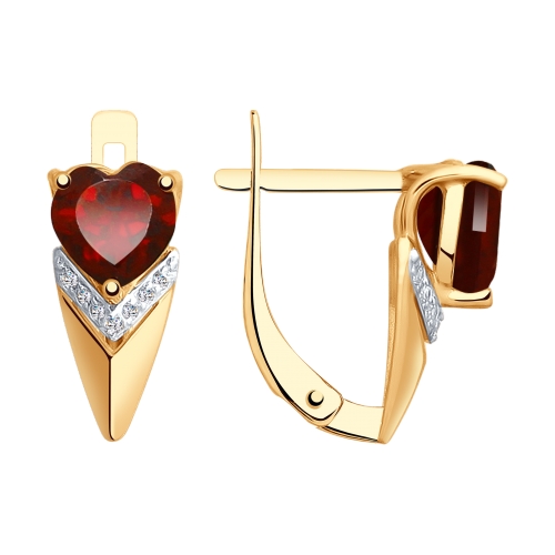 Серьги из золота 725254
