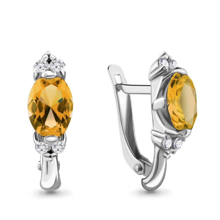 Серьги из серебра 4414106А