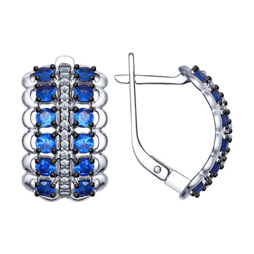 Серьги из серебра 94022475