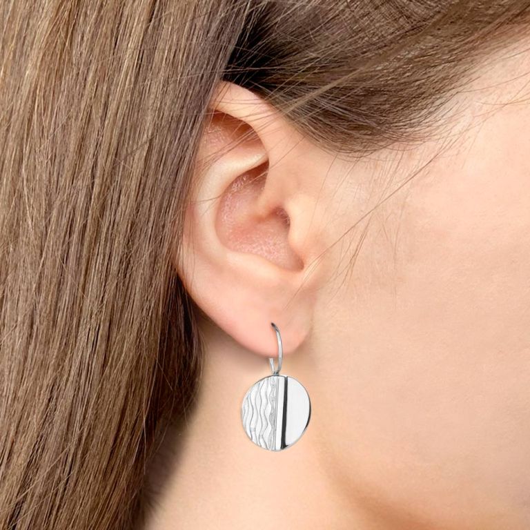 Серьги из серебра 34136