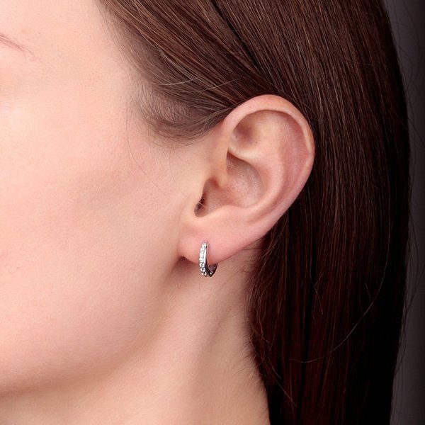 Серьги из серебра 0201556-00775