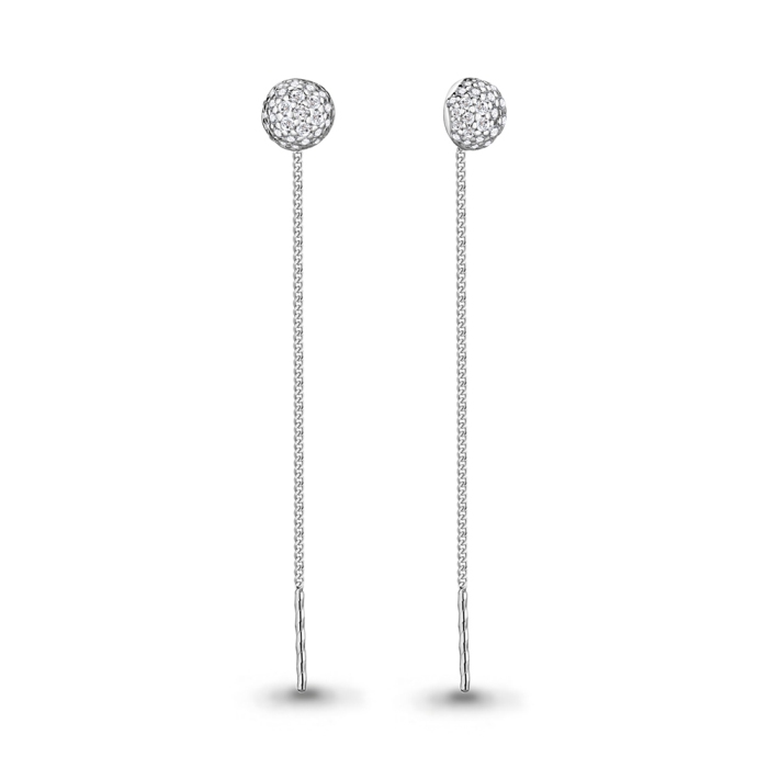 Серьги из серебра 41030А