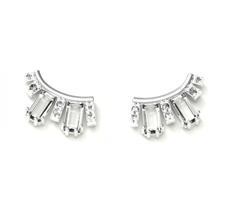 Серьги из серебра 27077062