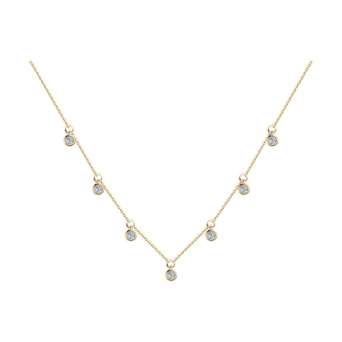 Колье из серебра 93070061