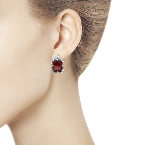 Серьги из серебра 92021364