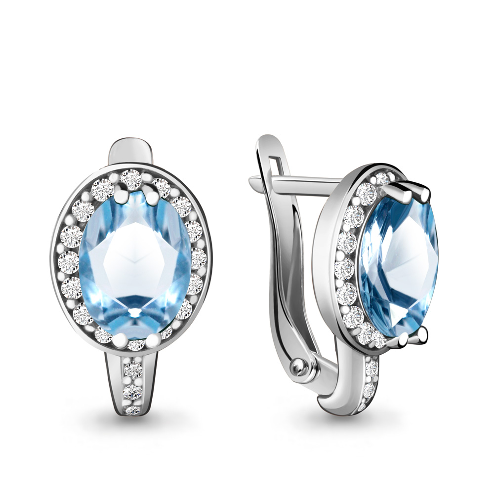 Серьги из серебра 4413705А