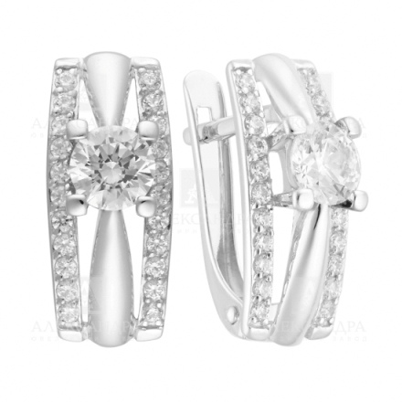 Серьги из золота кл2747а-62