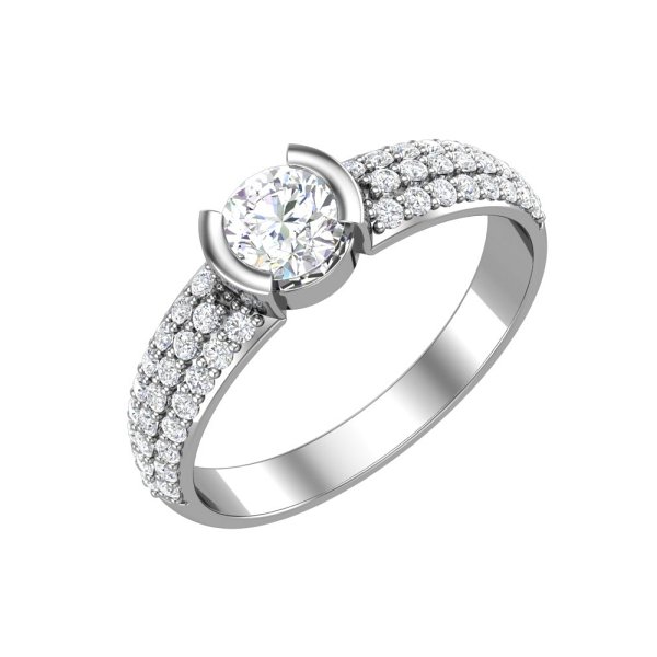 Кольцо из серебра 0101400-00775