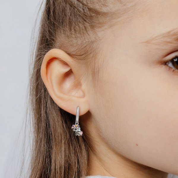Серьги из серебра 0201678-70875
