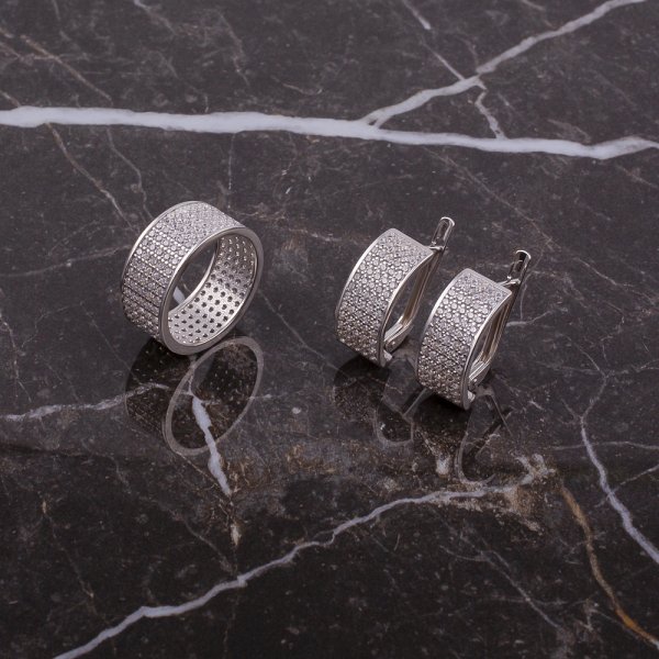 Серьги из серебра 2100576-00775