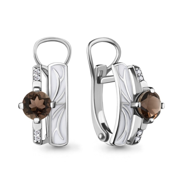 Серьги из серебра 4463901А