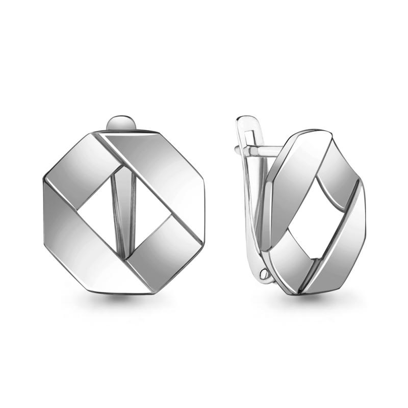Серьги из серебра 33724