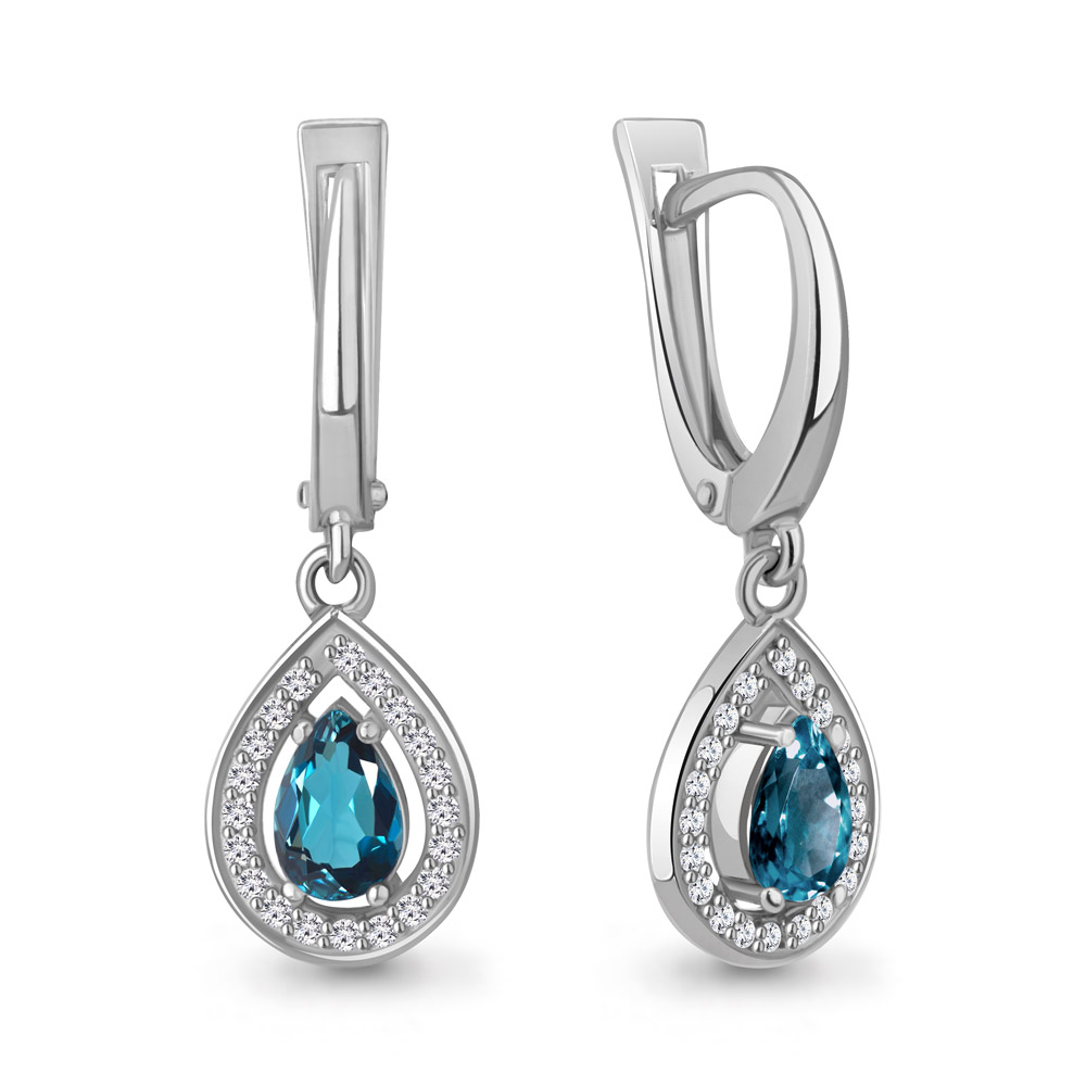 Серьги из серебра 4410208А