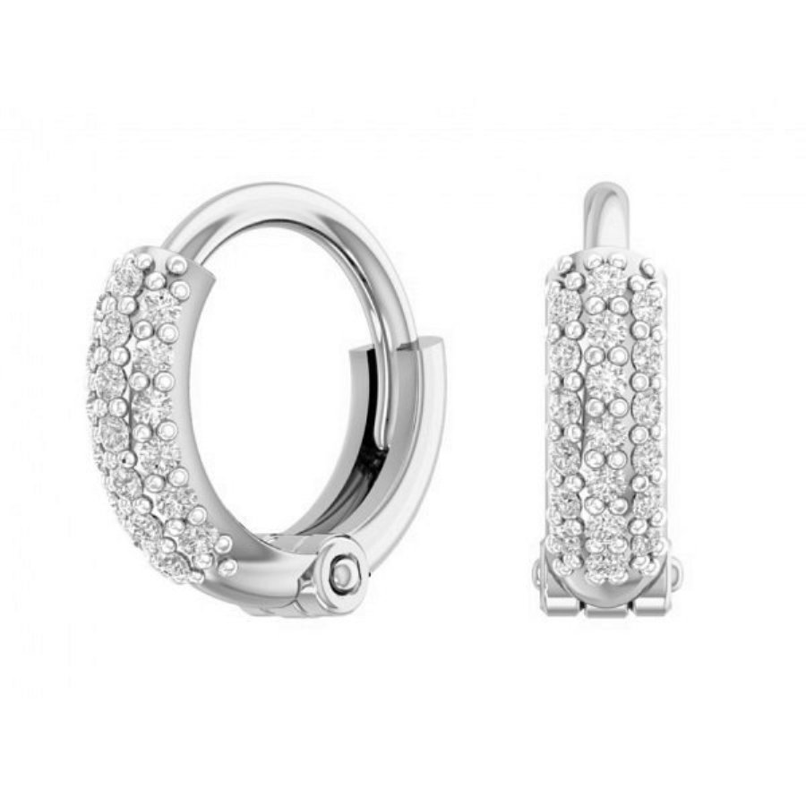 Серьги из серебра 0200429-00775