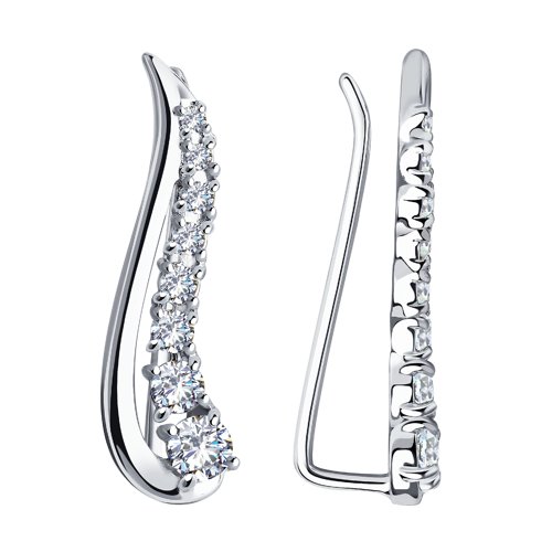 Серьги из серебра 94021849