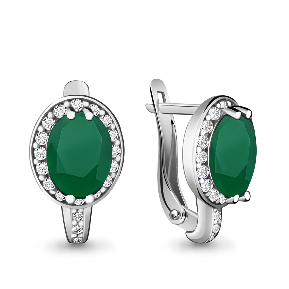 Серьги из серебра 4413709А