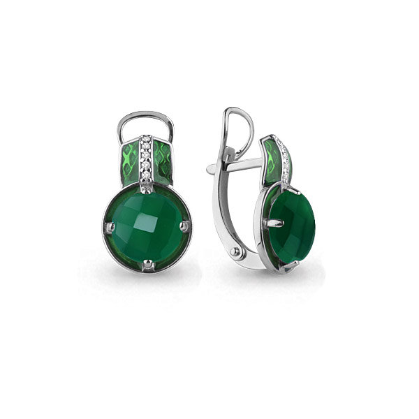 Серьги из серебра 4464209А