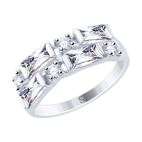 Кольцо из серебра 94012457