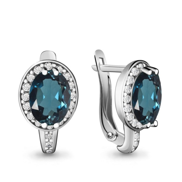 Серьги из серебра 4413708А