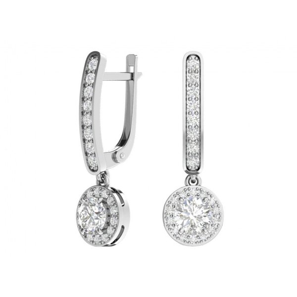 Серьги из серебра 2101496-00775