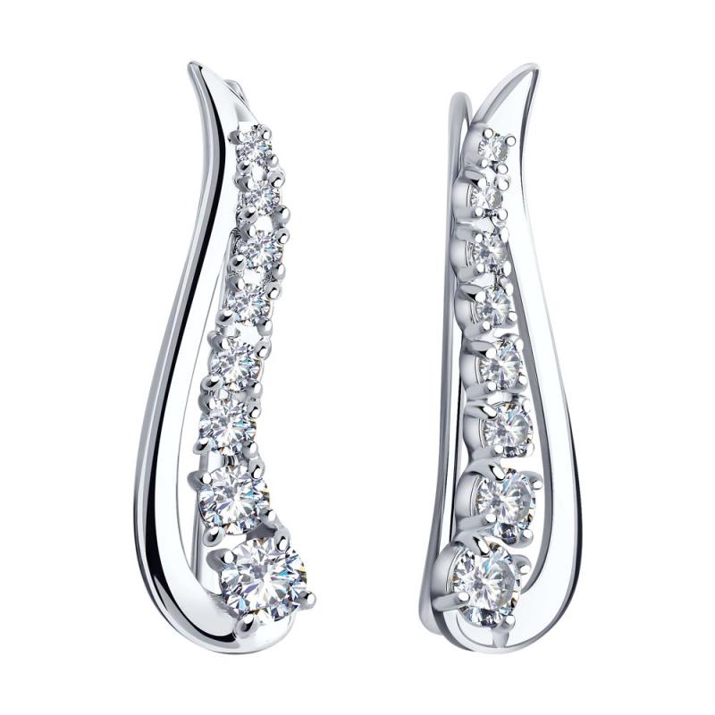 Серьги из серебра 94021849