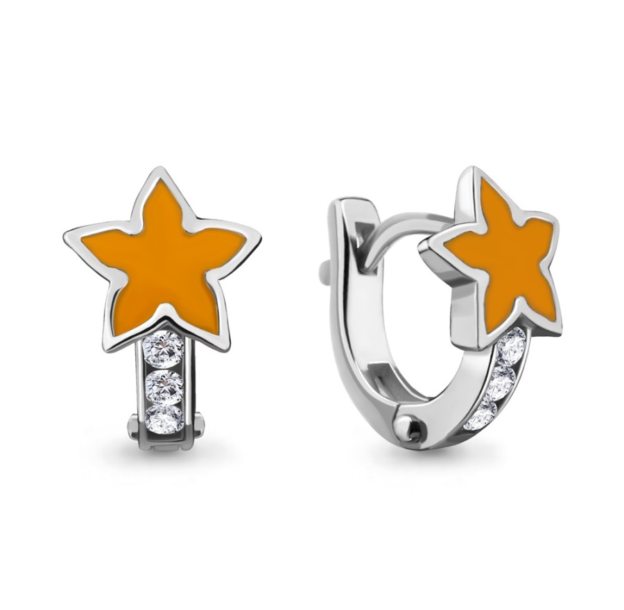Серьги из серебра 45870А