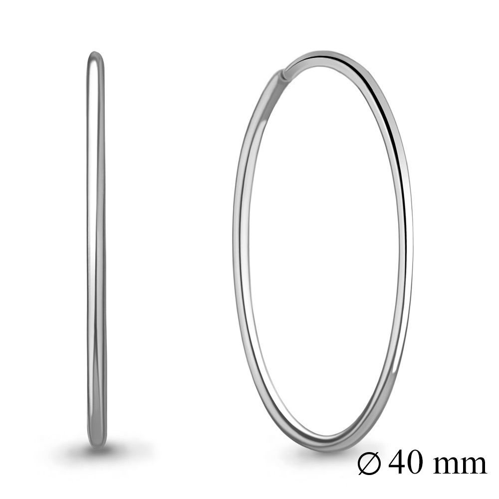 Серьги из серебра 36048