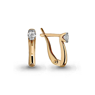Серьги из золота 436341