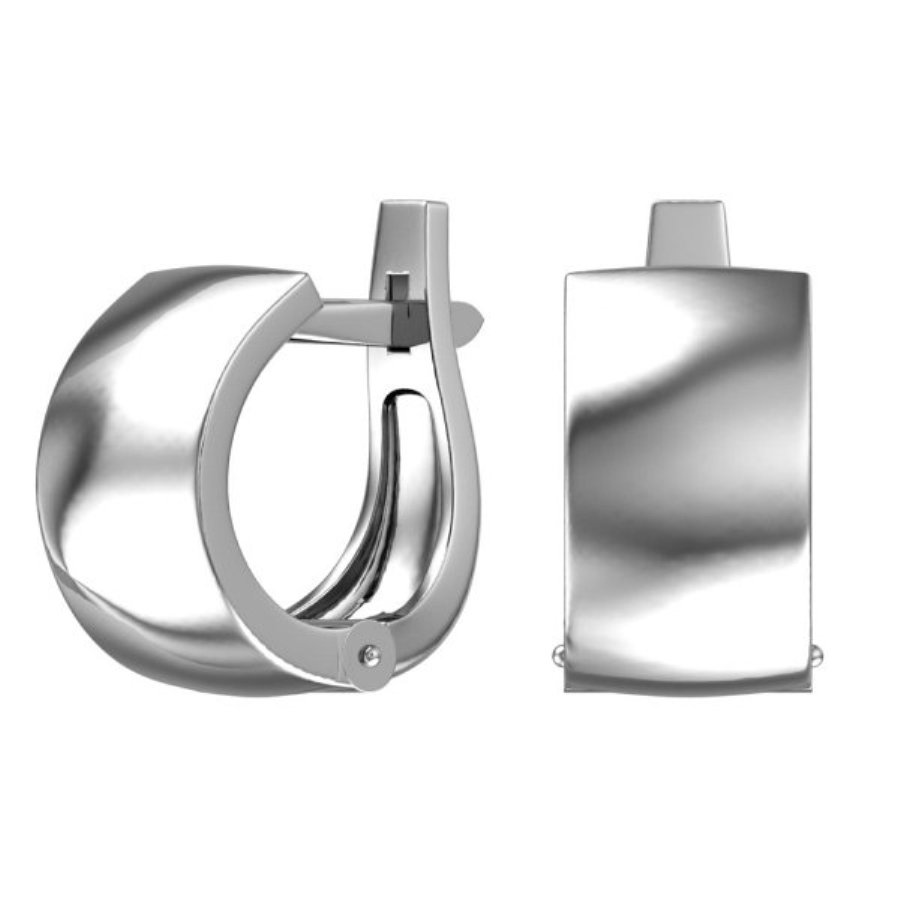 Серьги из серебра 0201384-00245
