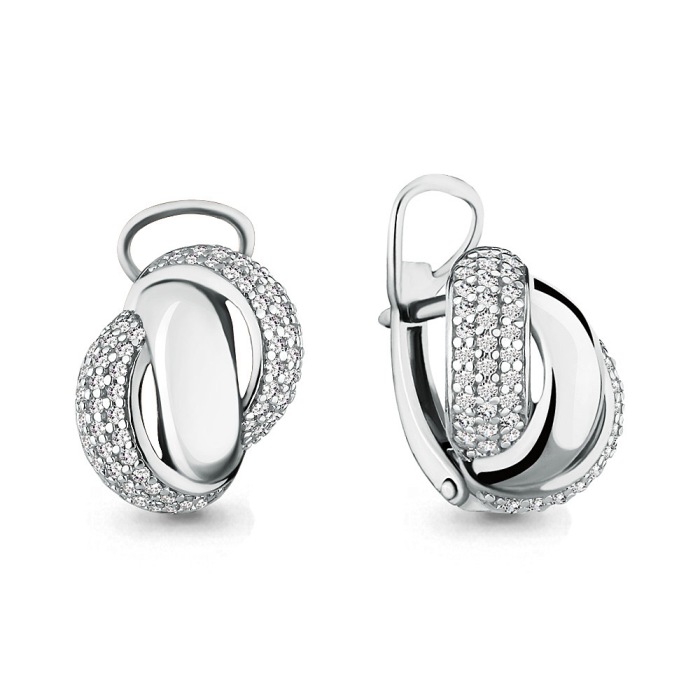 Серьги из серебра 41779А