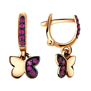 Серьги из золота кл1624а-20